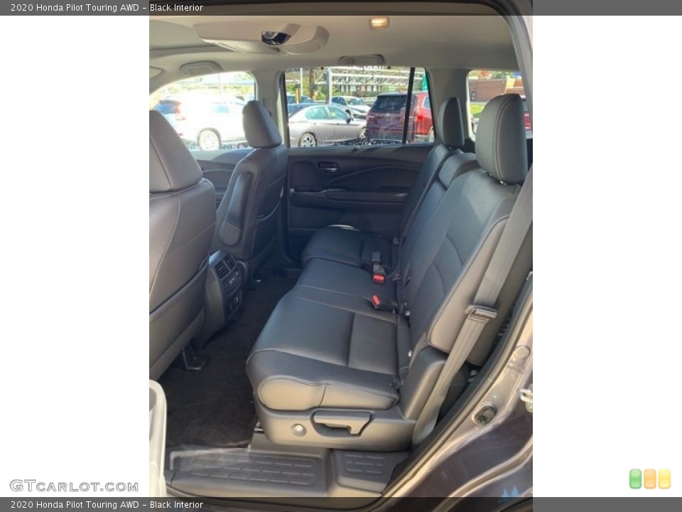 Black Interior Rear Seat for the 2020 Honda Pilot Touring AWD #135848474