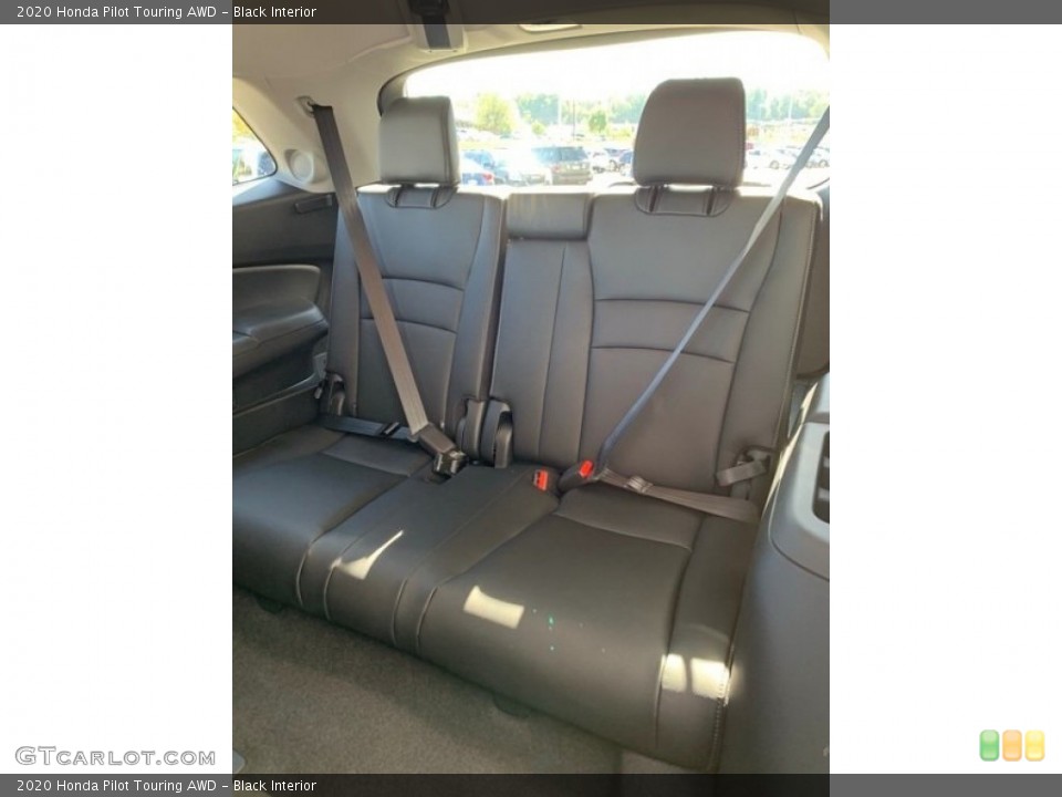 Black Interior Rear Seat for the 2020 Honda Pilot Touring AWD #135848498