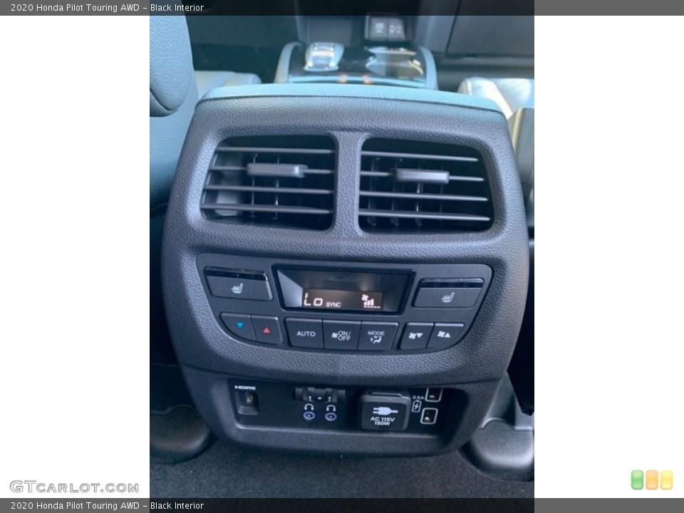 Black Interior Controls for the 2020 Honda Pilot Touring AWD #135848699