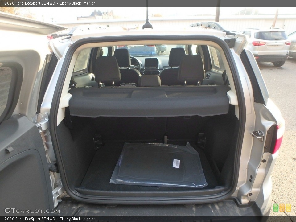 Ebony Black Interior Trunk for the 2020 Ford EcoSport SE 4WD #135852139
