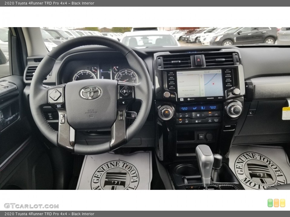 Black Interior Dashboard for the 2020 Toyota 4Runner TRD Pro 4x4 #135853632