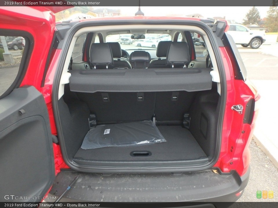 Ebony Black Interior Trunk for the 2019 Ford EcoSport Titanium 4WD #135854811