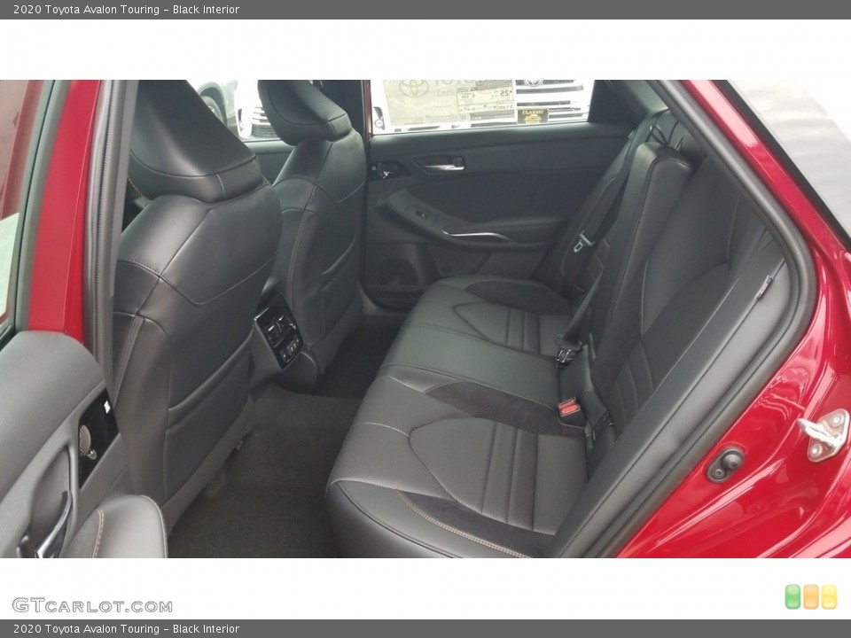 Black Interior Rear Seat for the 2020 Toyota Avalon Touring #135855570