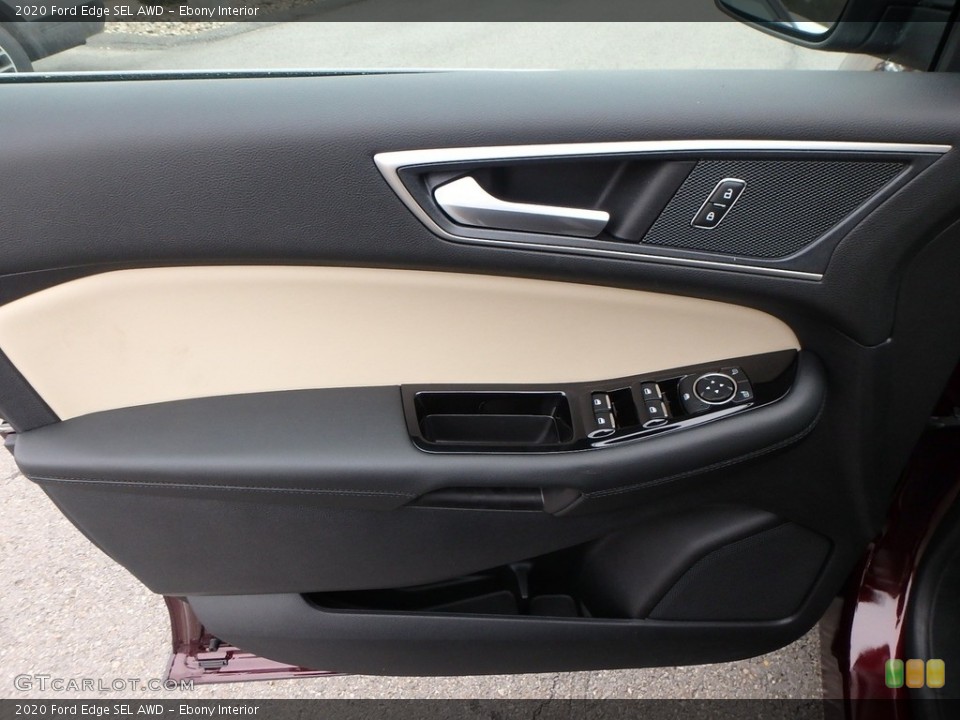 Ebony Interior Door Panel for the 2020 Ford Edge SEL AWD #135856062