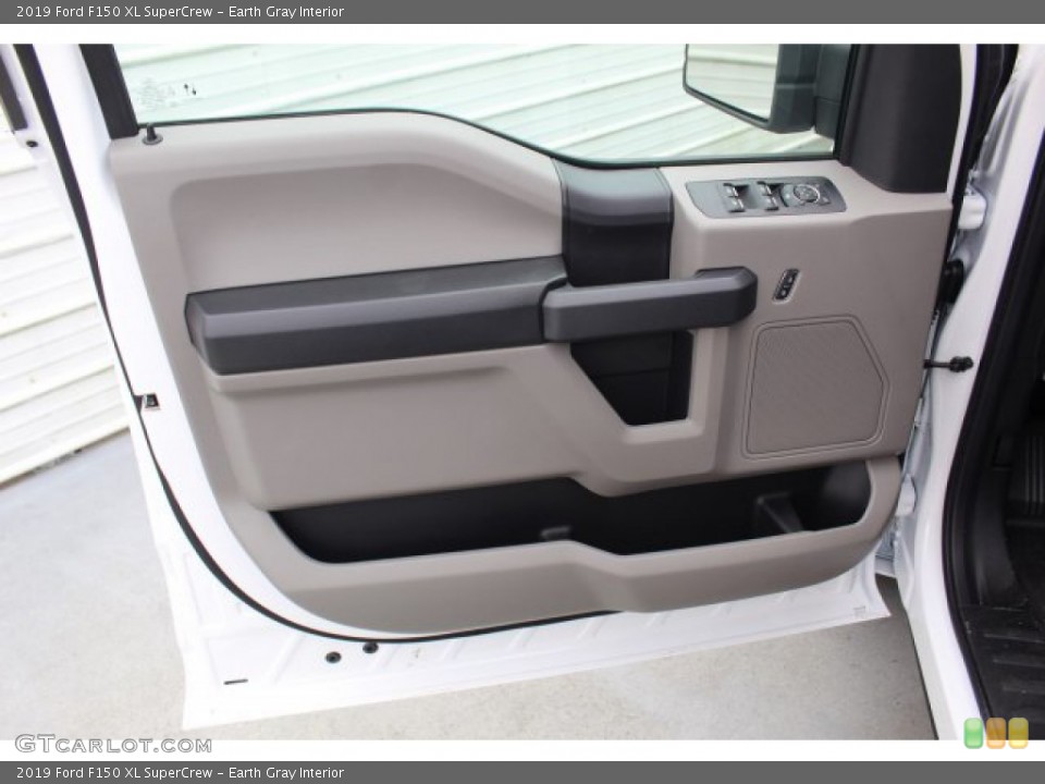 Earth Gray Interior Door Panel for the 2019 Ford F150 XL SuperCrew #135856497