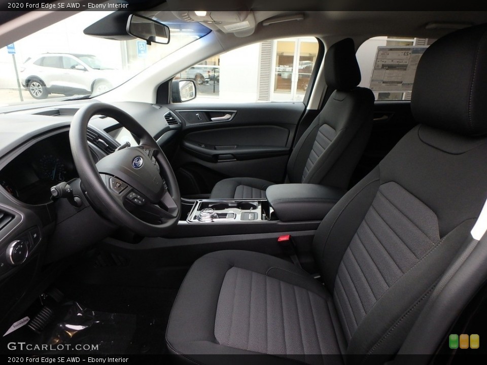 Ebony Interior Front Seat for the 2020 Ford Edge SE AWD #135856518