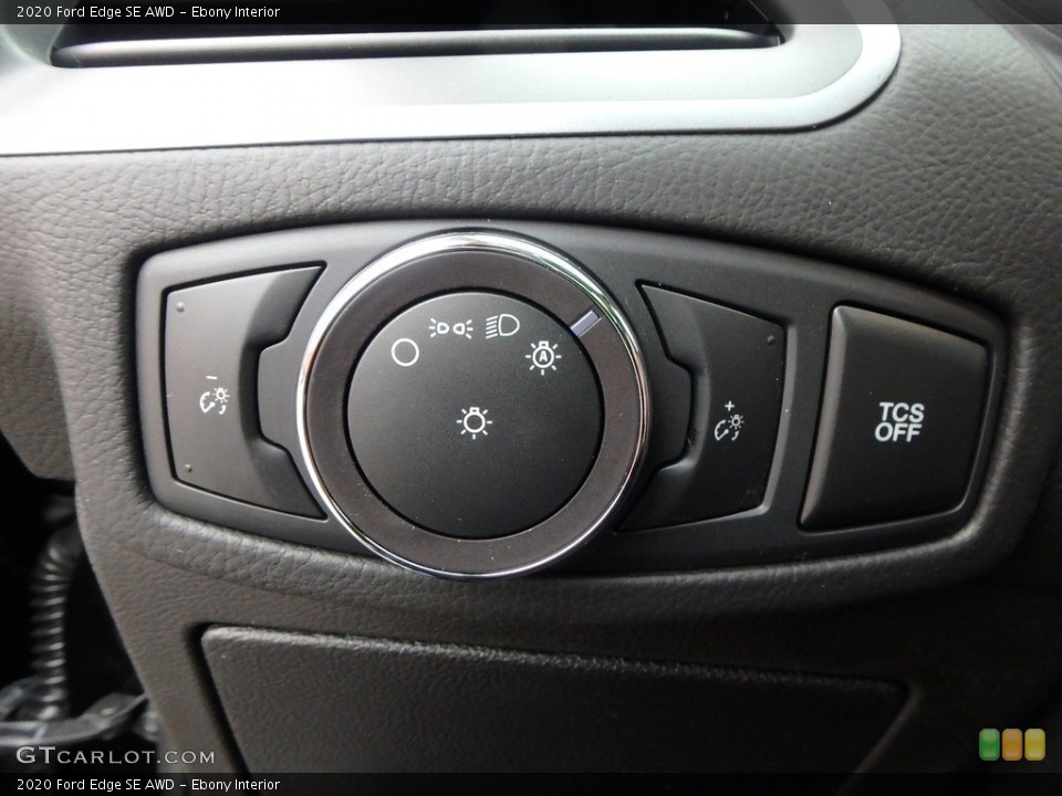 Ebony Interior Controls for the 2020 Ford Edge SE AWD #135856605