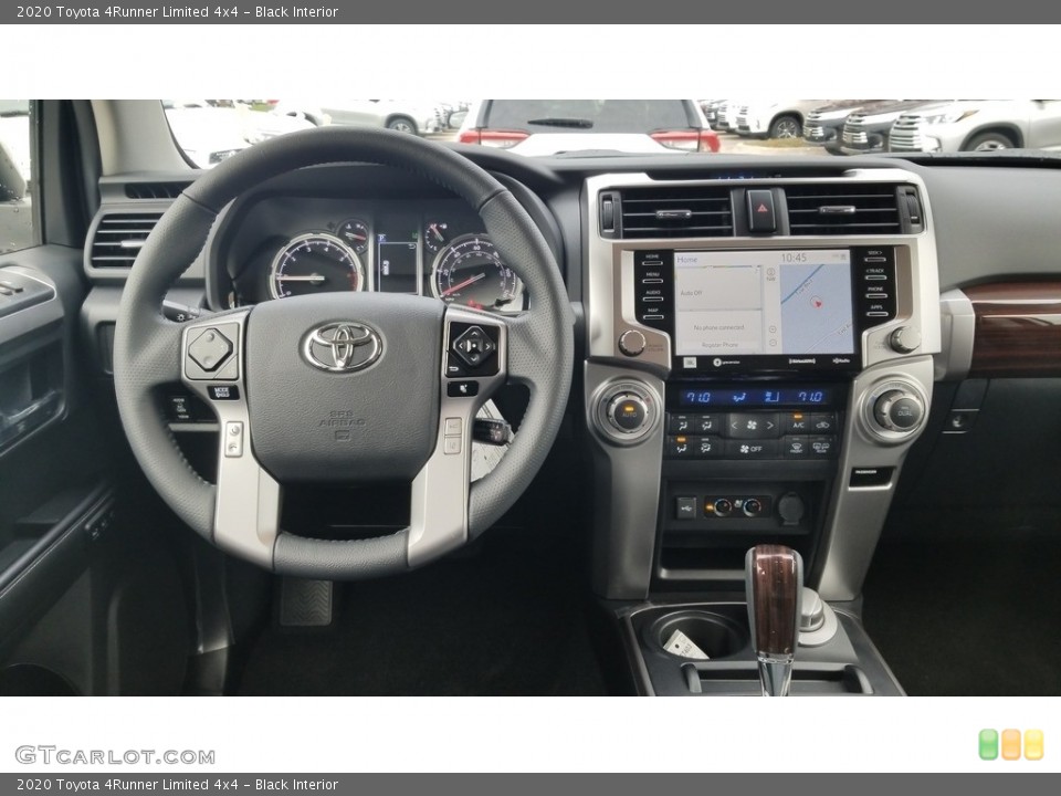 Black Interior Dashboard for the 2020 Toyota 4Runner Limited 4x4 #135856758