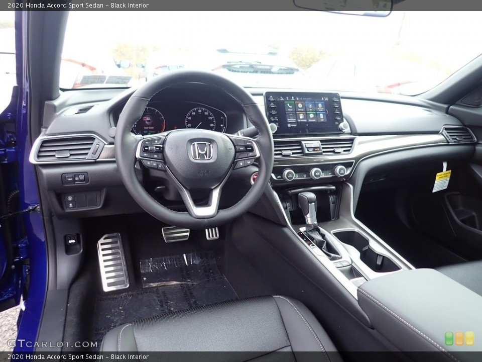 Black Interior Front Seat for the 2020 Honda Accord Sport Sedan #135862503