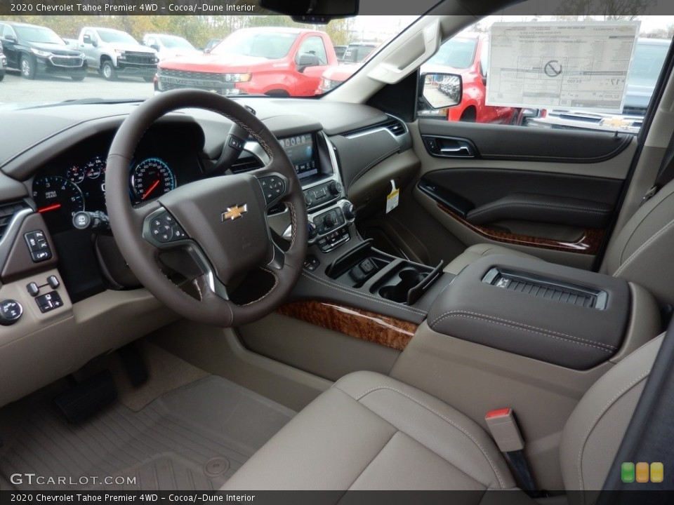Cocoa/­Dune Interior Photo for the 2020 Chevrolet Tahoe Premier 4WD #135862691