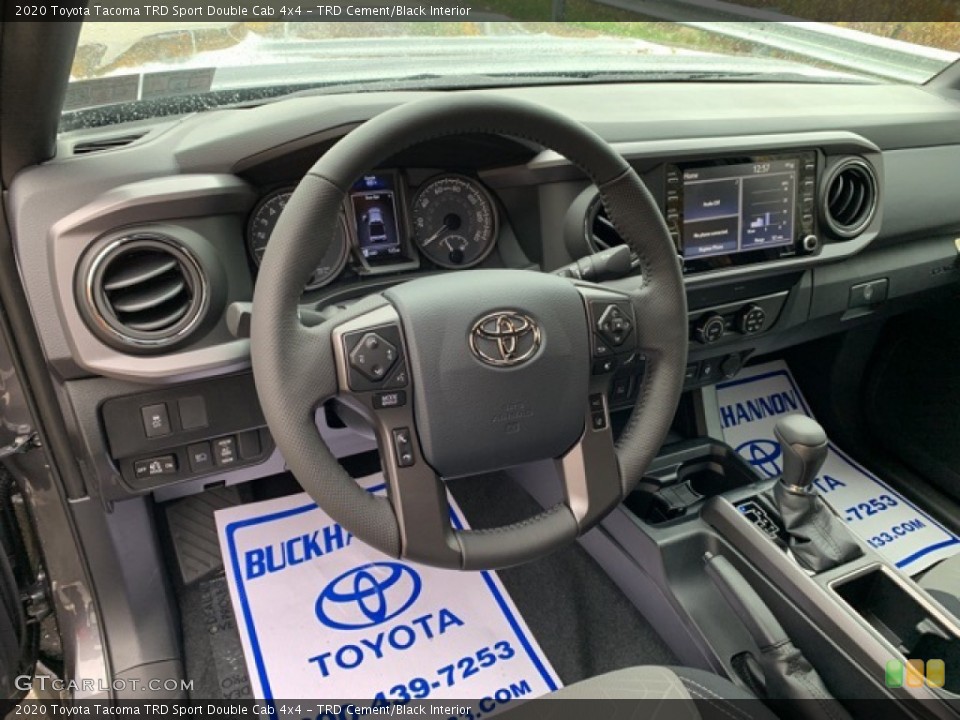 TRD Cement/Black Interior Dashboard for the 2020 Toyota Tacoma TRD Sport Double Cab 4x4 #135867506