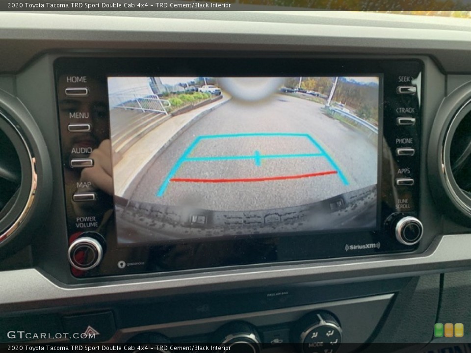 TRD Cement/Black Interior Controls for the 2020 Toyota Tacoma TRD Sport Double Cab 4x4 #135867737