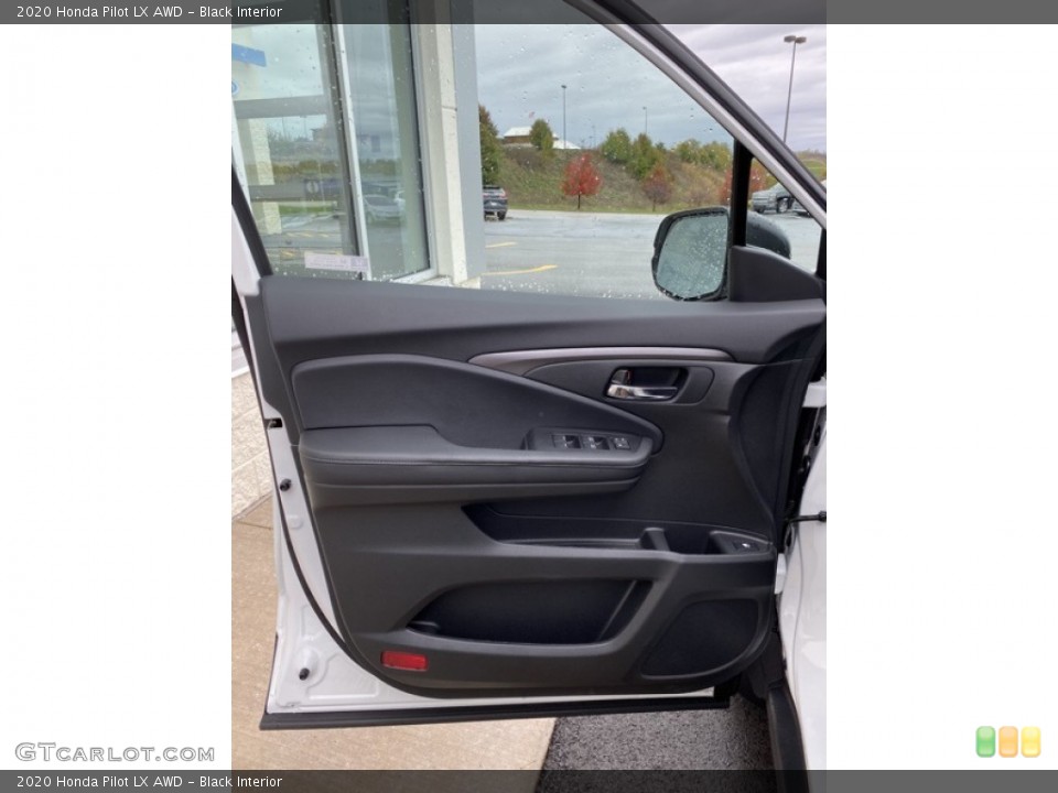 Black Interior Door Panel for the 2020 Honda Pilot LX AWD #135867962