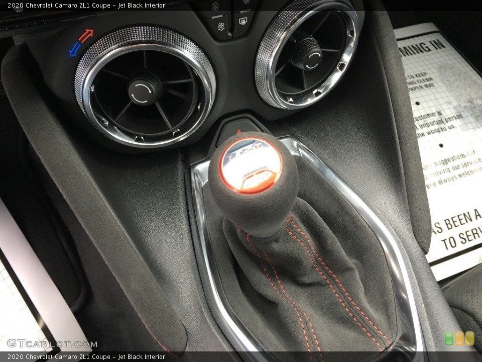 Jet Black Interior Transmission for the 2020 Chevrolet Camaro ZL1 Coupe #135874895