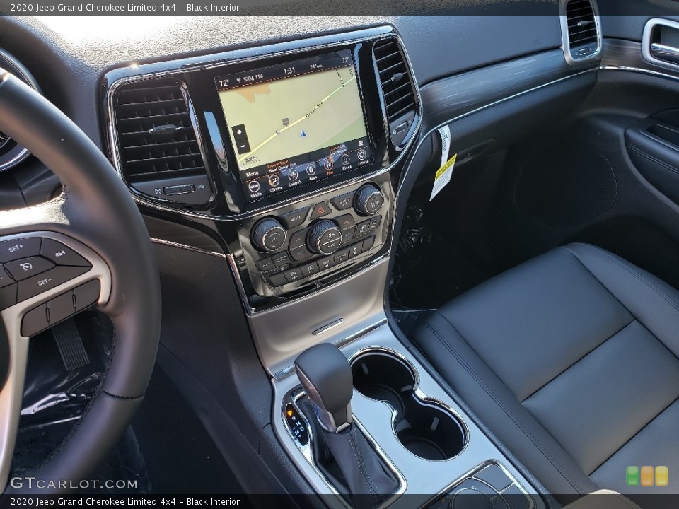 Black Interior Navigation for the 2020 Jeep Grand Cherokee Limited 4x4 #135881589