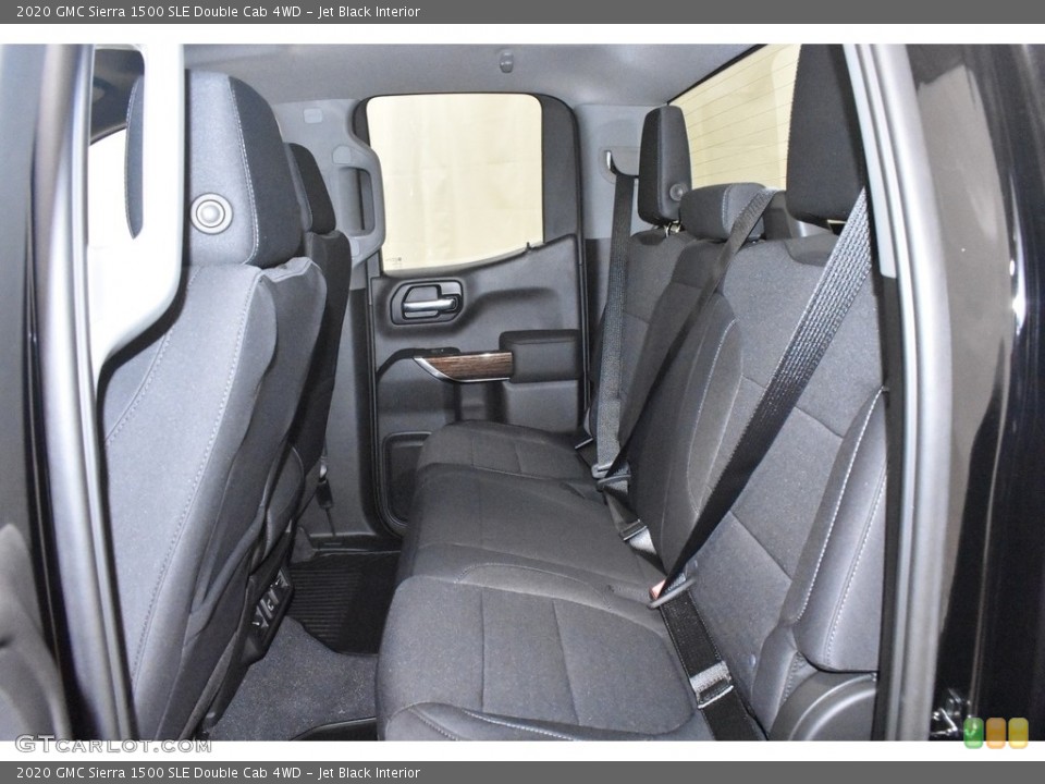 Jet Black Interior Rear Seat for the 2020 GMC Sierra 1500 SLE Double Cab 4WD #135887967