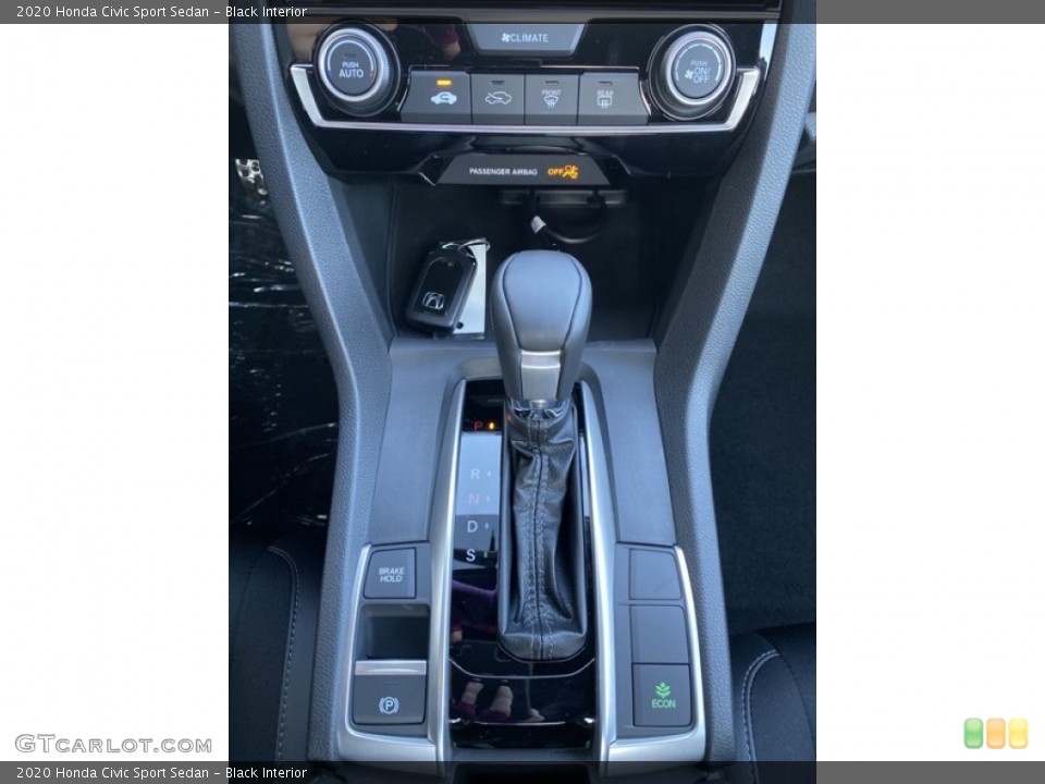 Black Interior Transmission for the 2020 Honda Civic Sport Sedan #135890421