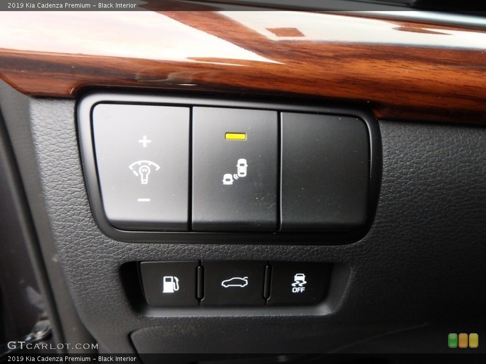 Black Interior Controls for the 2019 Kia Cadenza Premium #135894735