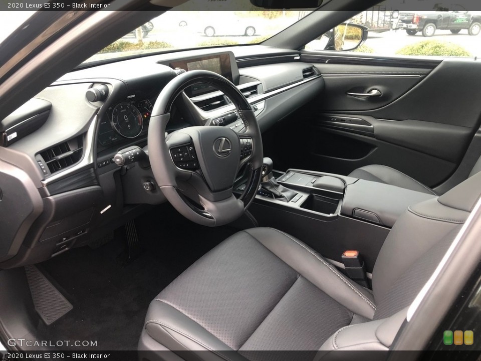 Black Interior Front Seat for the 2020 Lexus ES 350 #135898971