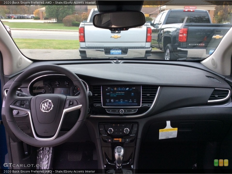 Shale/Ebony Accents Interior Dashboard for the 2020 Buick Encore Preferred AWD #135900327
