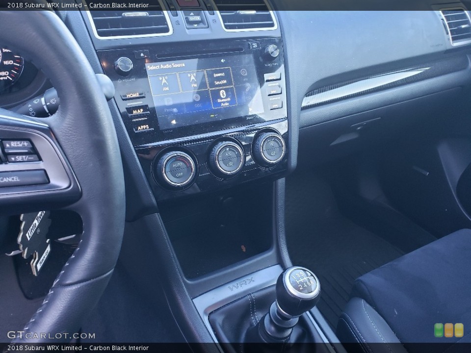 Carbon Black Interior Transmission for the 2018 Subaru WRX Limited #135903804