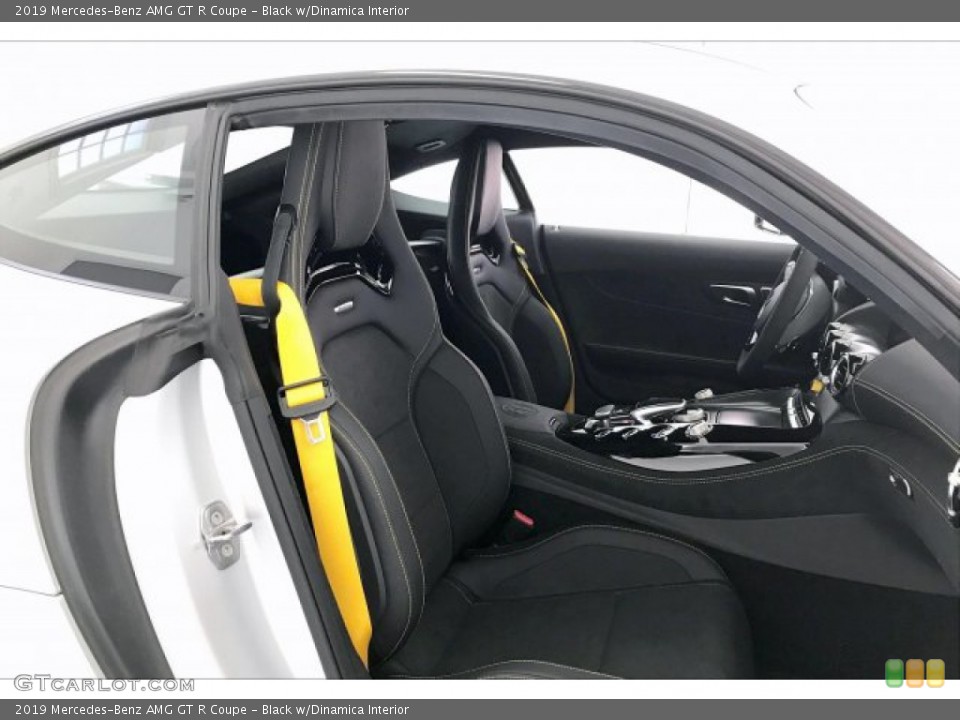 Black w/Dinamica Interior Front Seat for the 2019 Mercedes-Benz AMG GT R Coupe #135908927