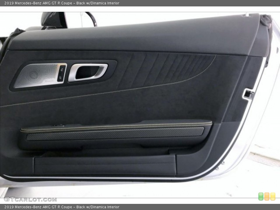 Black w/Dinamica Interior Door Panel for the 2019 Mercedes-Benz AMG GT R Coupe #135909344