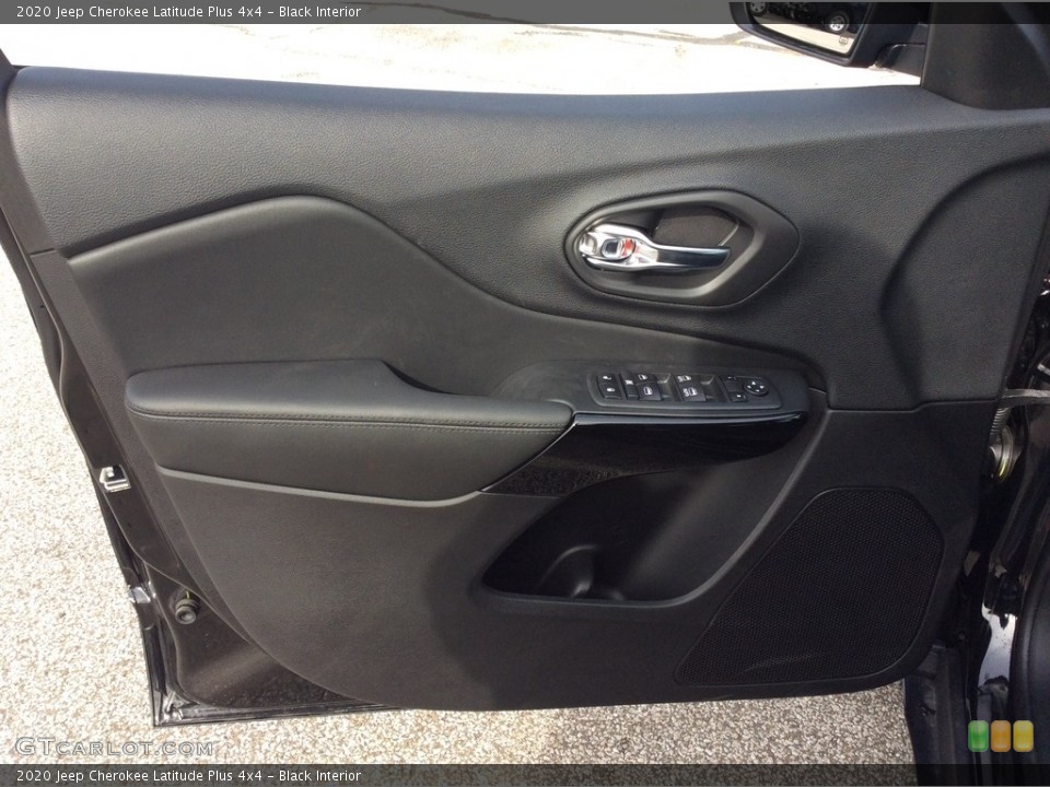Black Interior Door Panel for the 2020 Jeep Cherokee Latitude Plus 4x4 #135916217