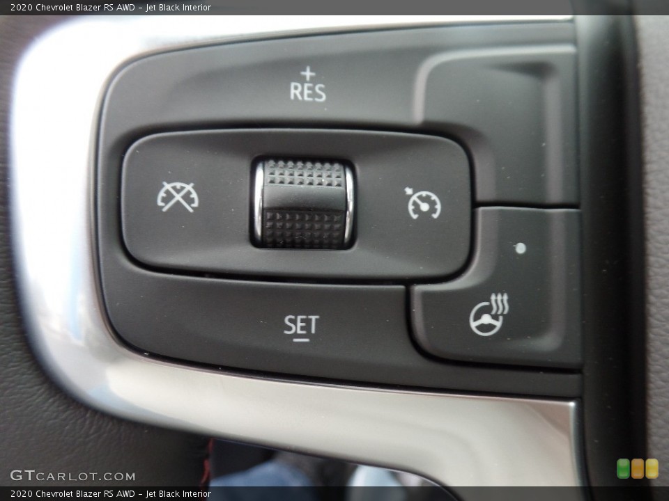 Jet Black Interior Steering Wheel for the 2020 Chevrolet Blazer RS AWD #135918500