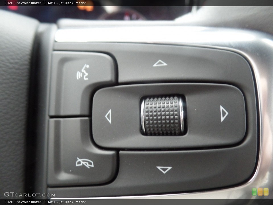 Jet Black Interior Steering Wheel for the 2020 Chevrolet Blazer RS AWD #135918521