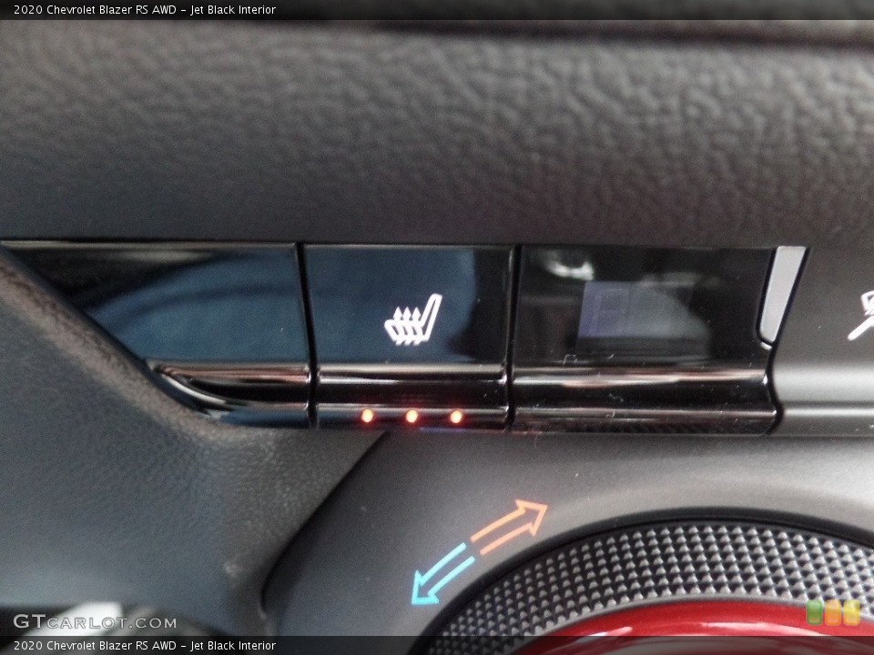 Jet Black Interior Controls for the 2020 Chevrolet Blazer RS AWD #135918778