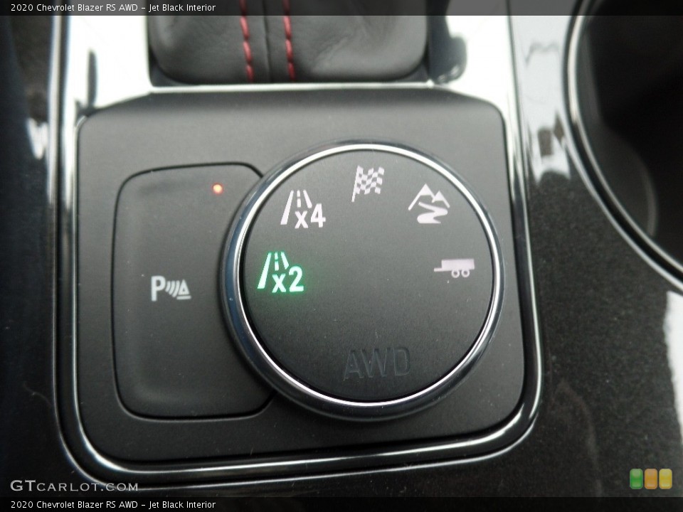 Jet Black Interior Controls for the 2020 Chevrolet Blazer RS AWD #135918863