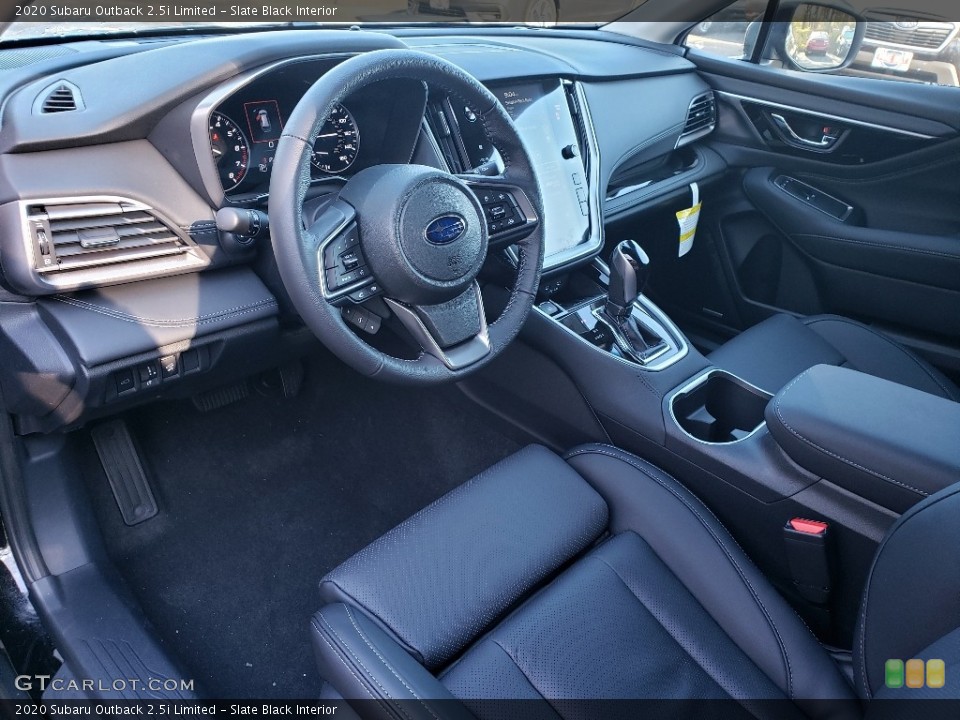 Slate Black Interior Photo for the 2020 Subaru Outback 2.5i Limited #135923549