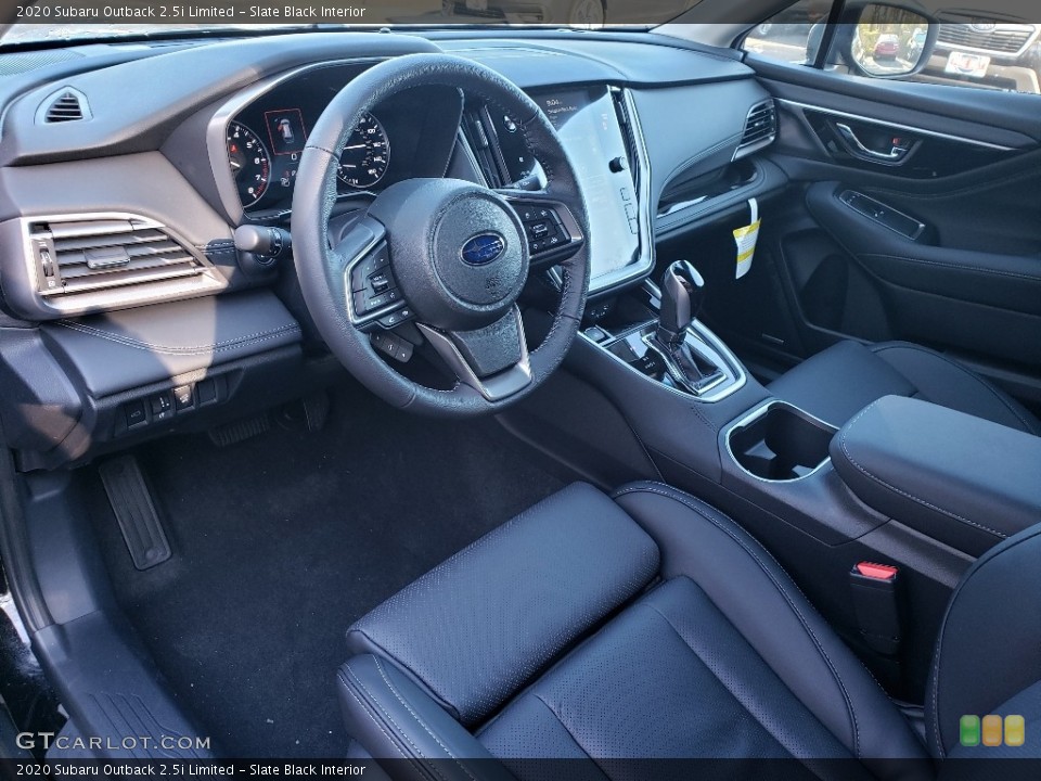 Slate Black Interior Photo for the 2020 Subaru Outback 2.5i Limited #135923549