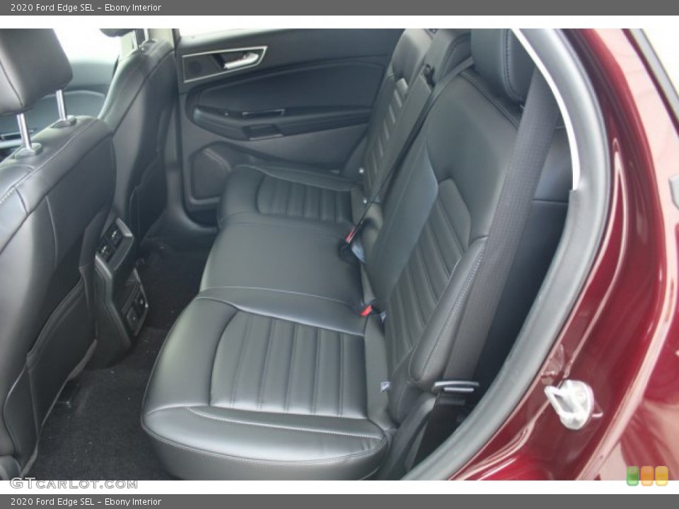 Ebony Interior Rear Seat for the 2020 Ford Edge SEL #135926287