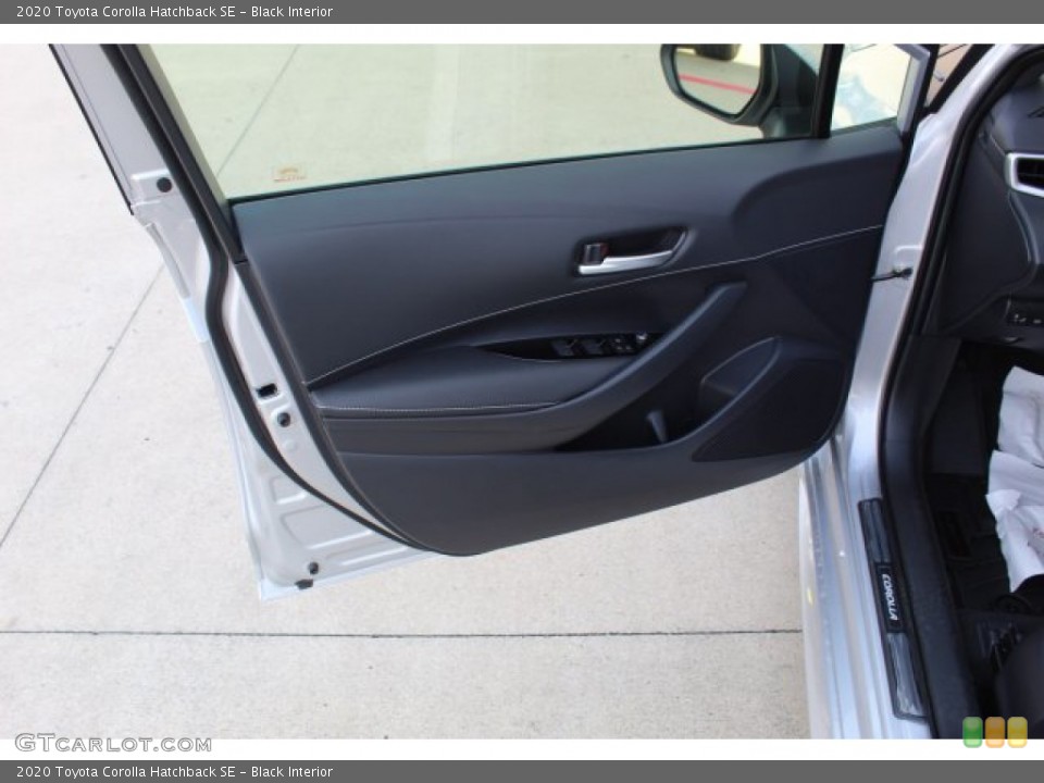 Black Interior Door Panel for the 2020 Toyota Corolla Hatchback SE #135926593