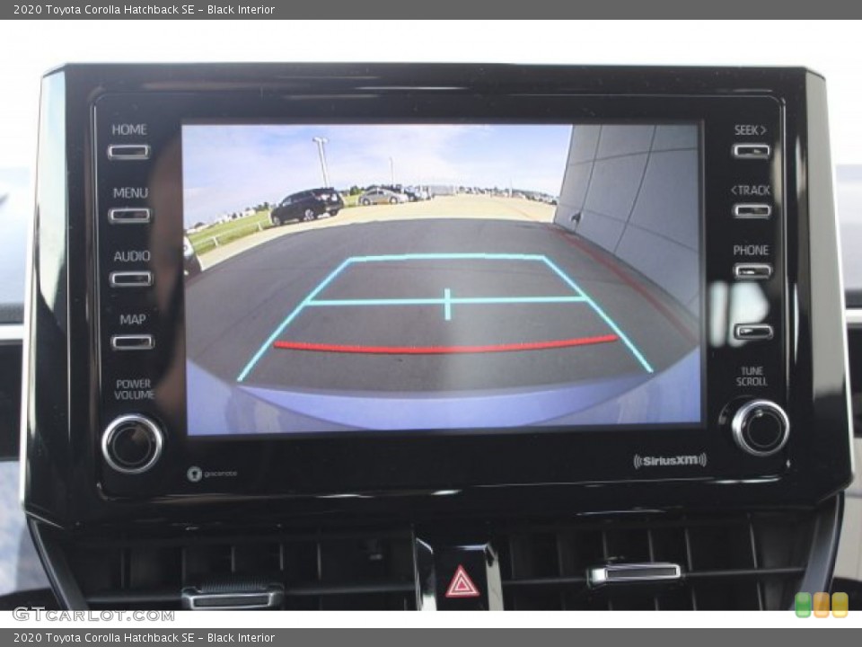 Black Interior Controls for the 2020 Toyota Corolla Hatchback SE #135926779