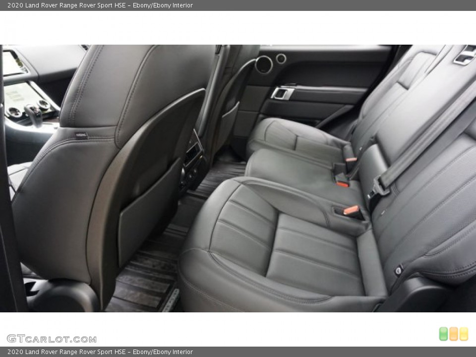 Ebony/Ebony Interior Rear Seat for the 2020 Land Rover Range Rover Sport HSE #135927043