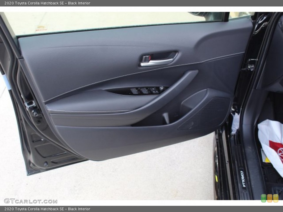 Black Interior Door Panel for the 2020 Toyota Corolla Hatchback SE #135927100
