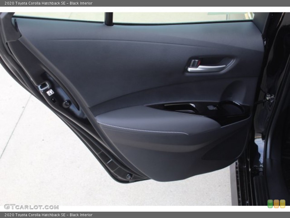 Black Interior Door Panel for the 2020 Toyota Corolla Hatchback SE #135927313