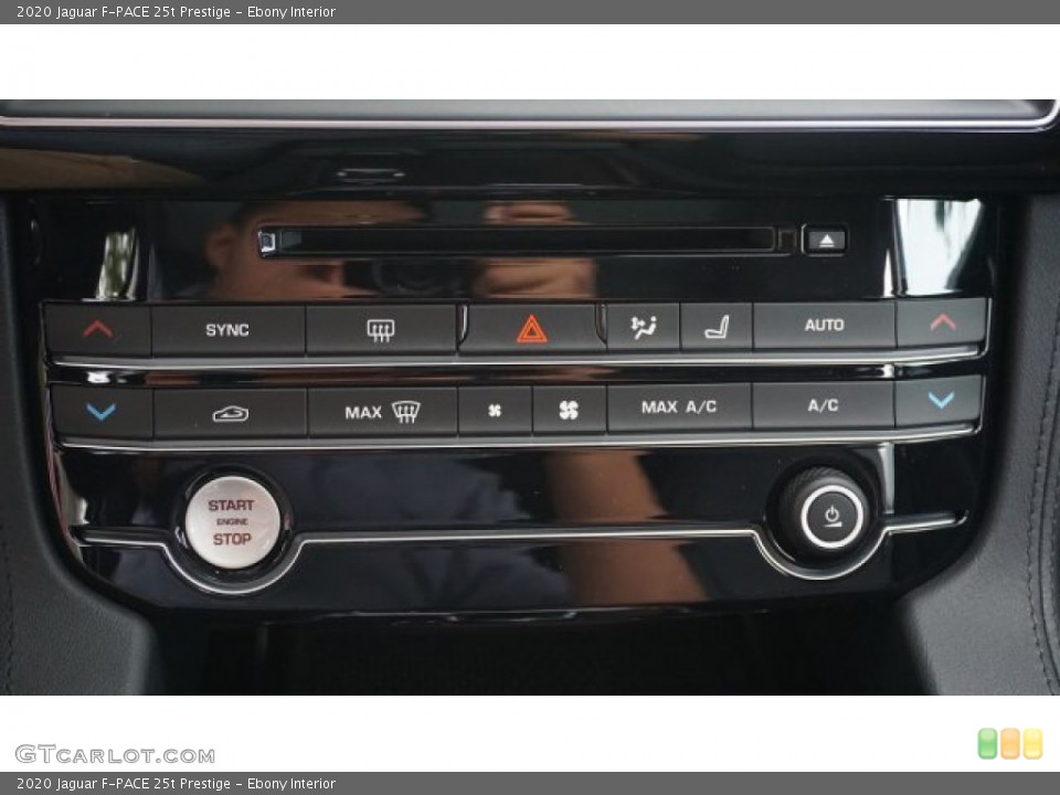 Ebony Interior Controls for the 2020 Jaguar F-PACE 25t Prestige #135927451