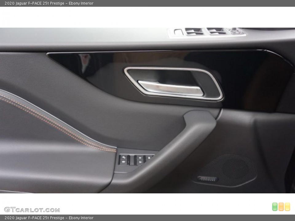Ebony Interior Door Panel for the 2020 Jaguar F-PACE 25t Prestige #135927544