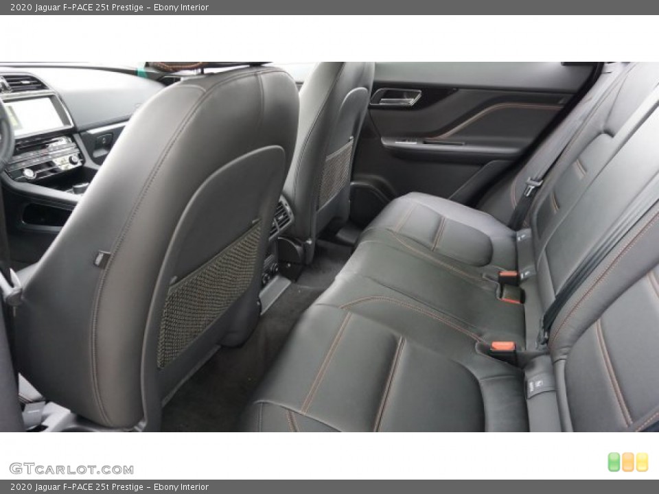 Ebony Interior Rear Seat for the 2020 Jaguar F-PACE 25t Prestige #135927745