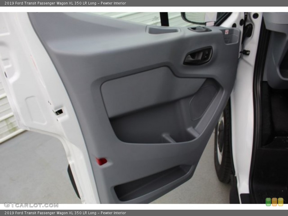 Pewter Interior Door Panel for the 2019 Ford Transit Passenger Wagon XL 350 LR Long #135930166