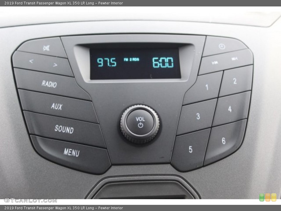 Pewter Interior Controls for the 2019 Ford Transit Passenger Wagon XL 350 LR Long #135930244