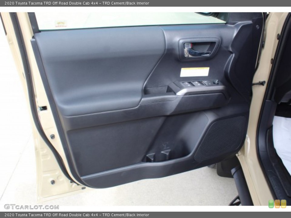 TRD Cement/Black Interior Door Panel for the 2020 Toyota Tacoma TRD Off Road Double Cab 4x4 #135933356