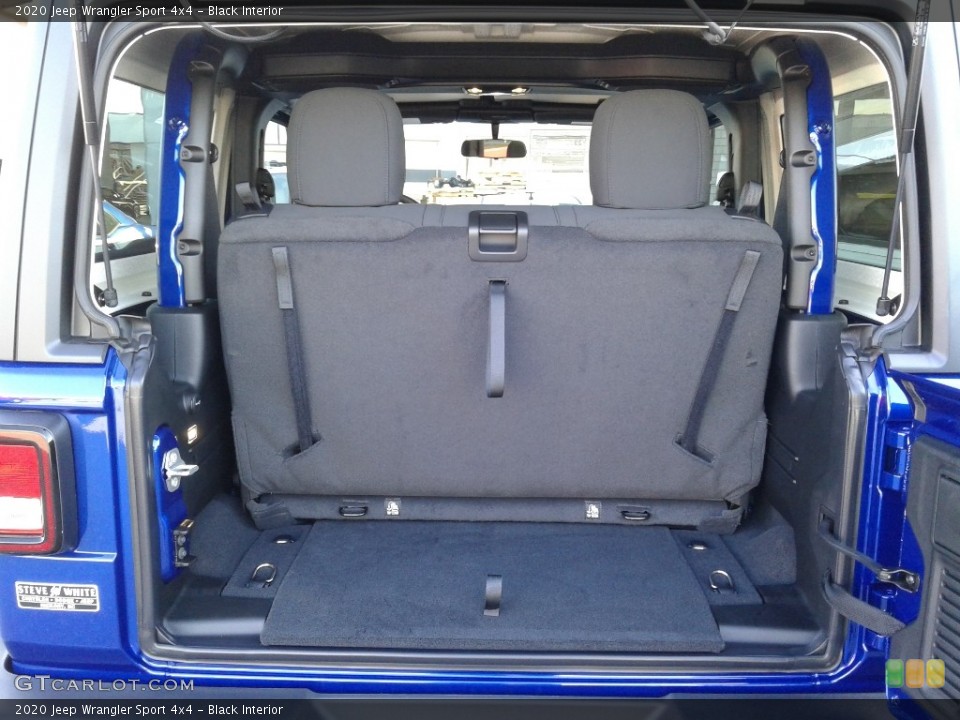 Black Interior Trunk for the 2020 Jeep Wrangler Sport 4x4 #135934968