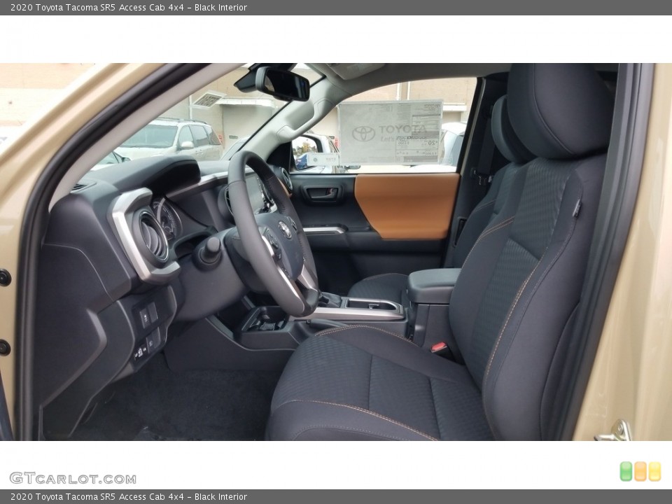 Black Interior Photo for the 2020 Toyota Tacoma SR5 Access Cab 4x4 #135938158
