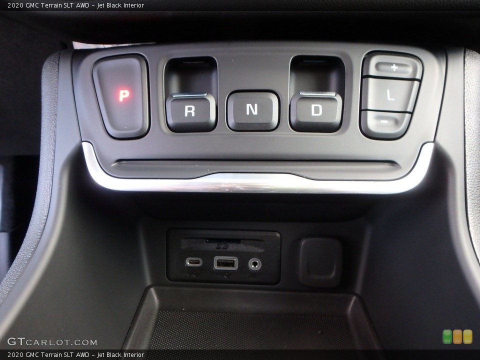 Jet Black Interior Transmission for the 2020 GMC Terrain SLT AWD #135940906