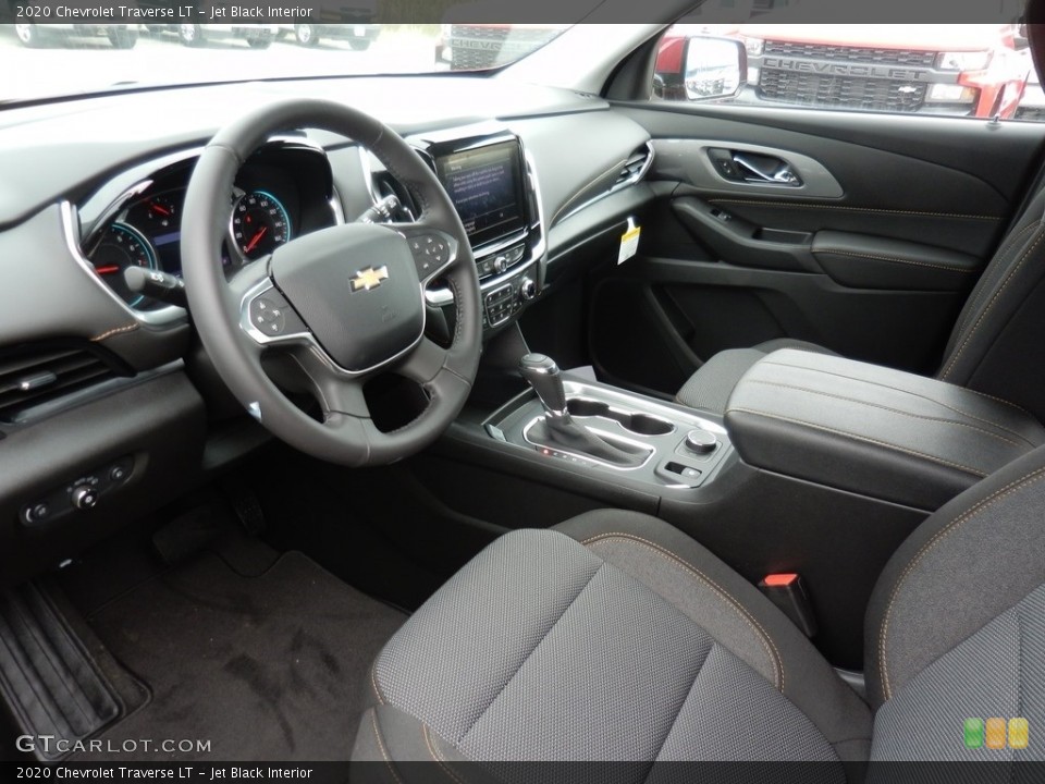 Jet Black Interior Front Seat for the 2020 Chevrolet Traverse LT #135943950